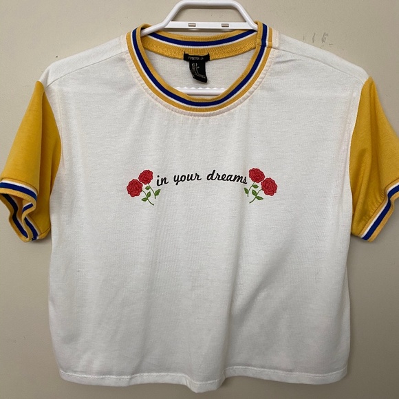 Graphic Crop Top - Picture 1 of 2